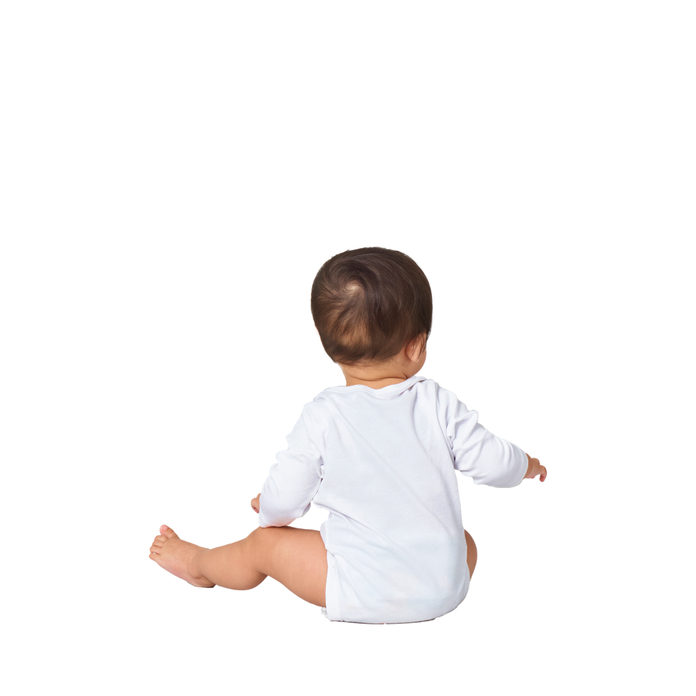 B.I.T.S. Logo, Classic Baby Long Sleeve Onesies