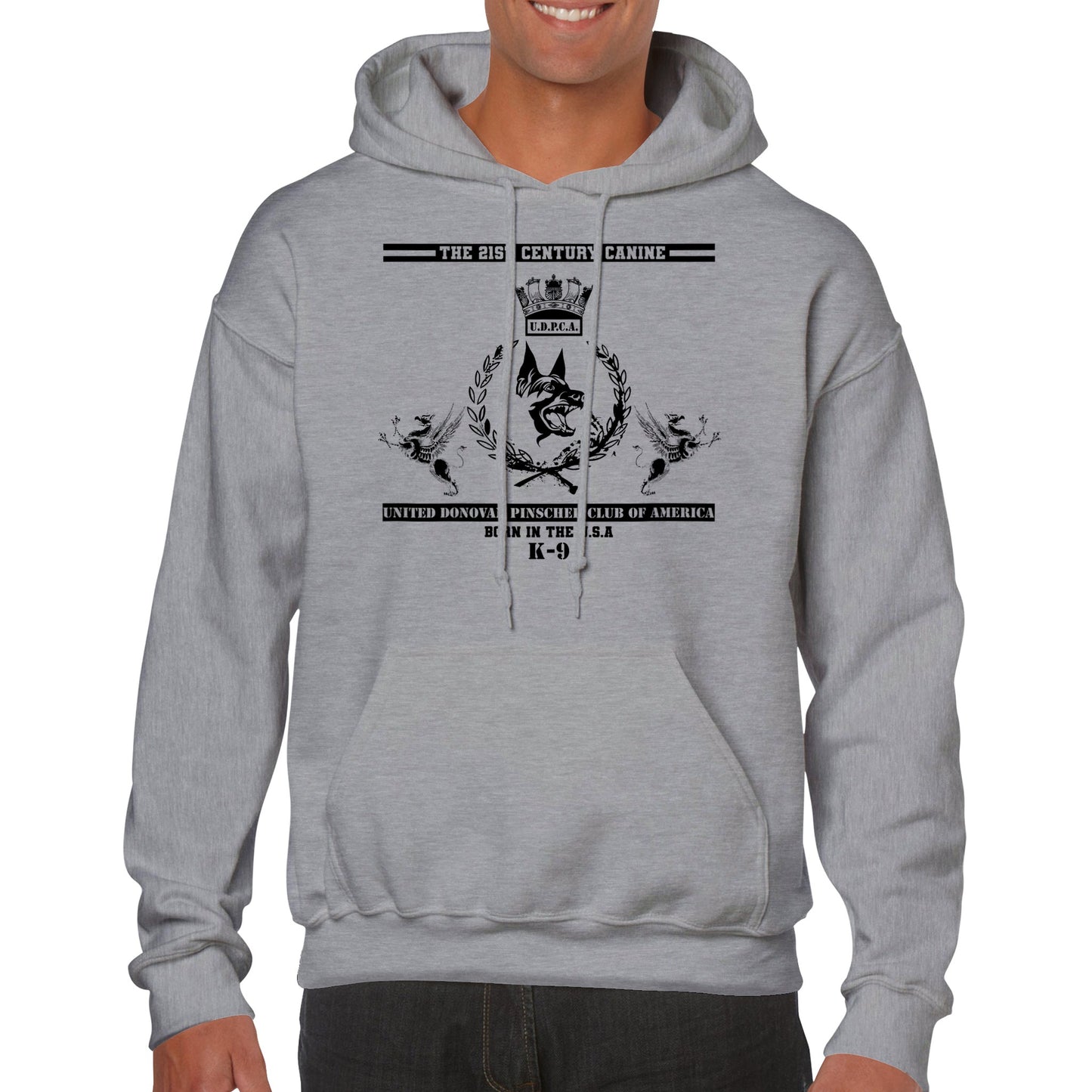 Original Donovan Pinscher Classic Logo, Classic Unisex Pullover Hoodie