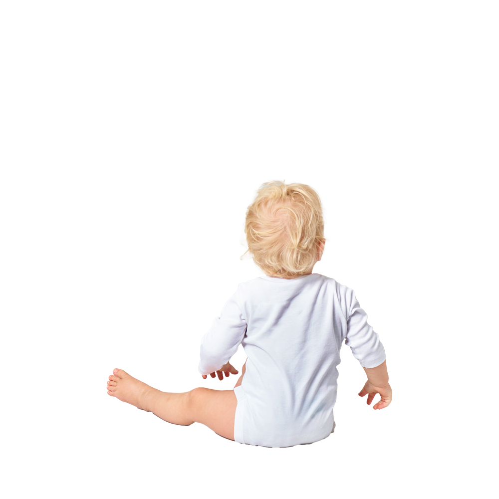 B.I.T.S. Logo, Classic Baby Long Sleeve Onesies