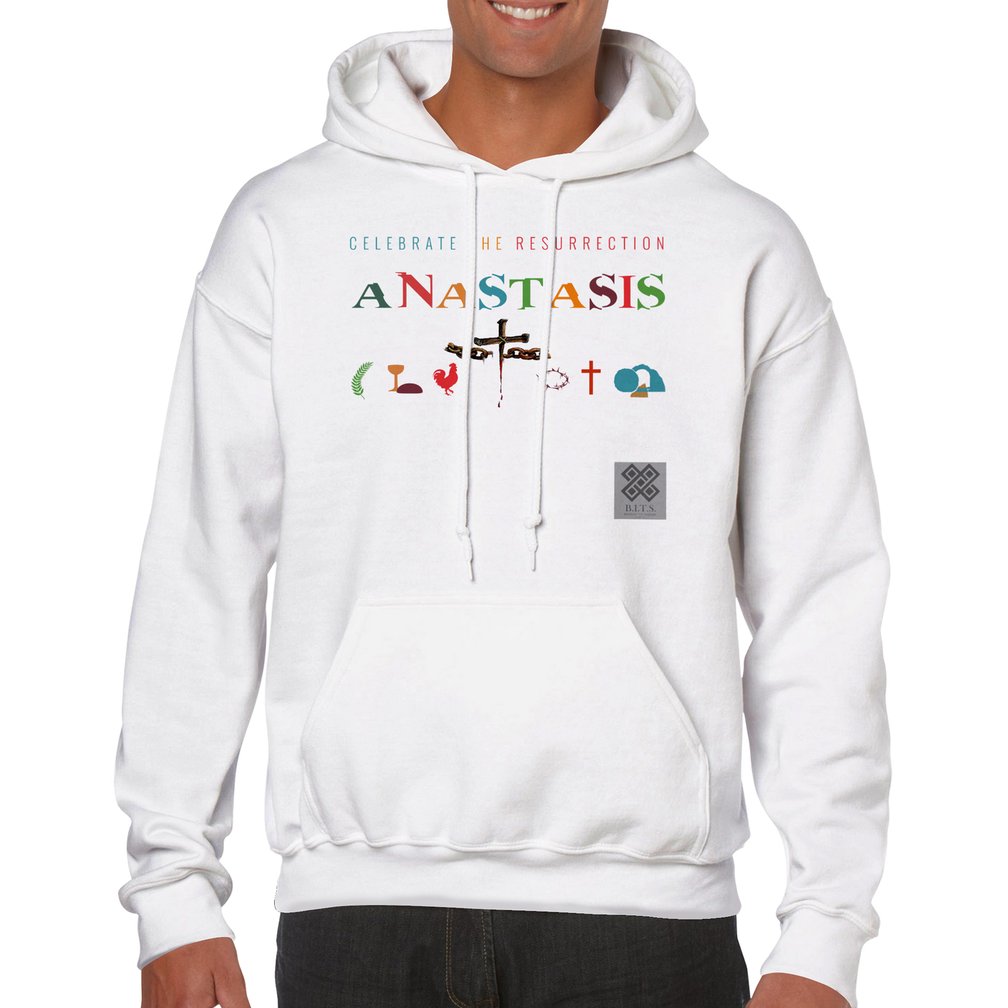 Anastasis Celebrate the Resurrection, Classic Unisex Pullover Hoodie