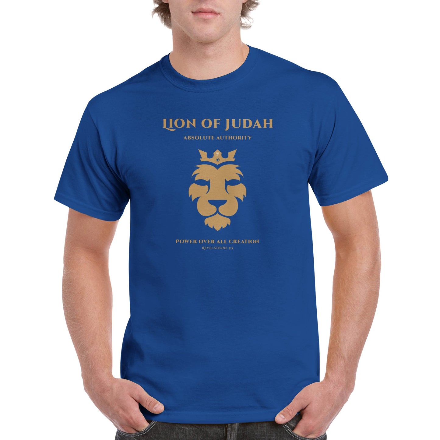 Lion of Judah, Heavyweight Unisex Crewneck T-shirt