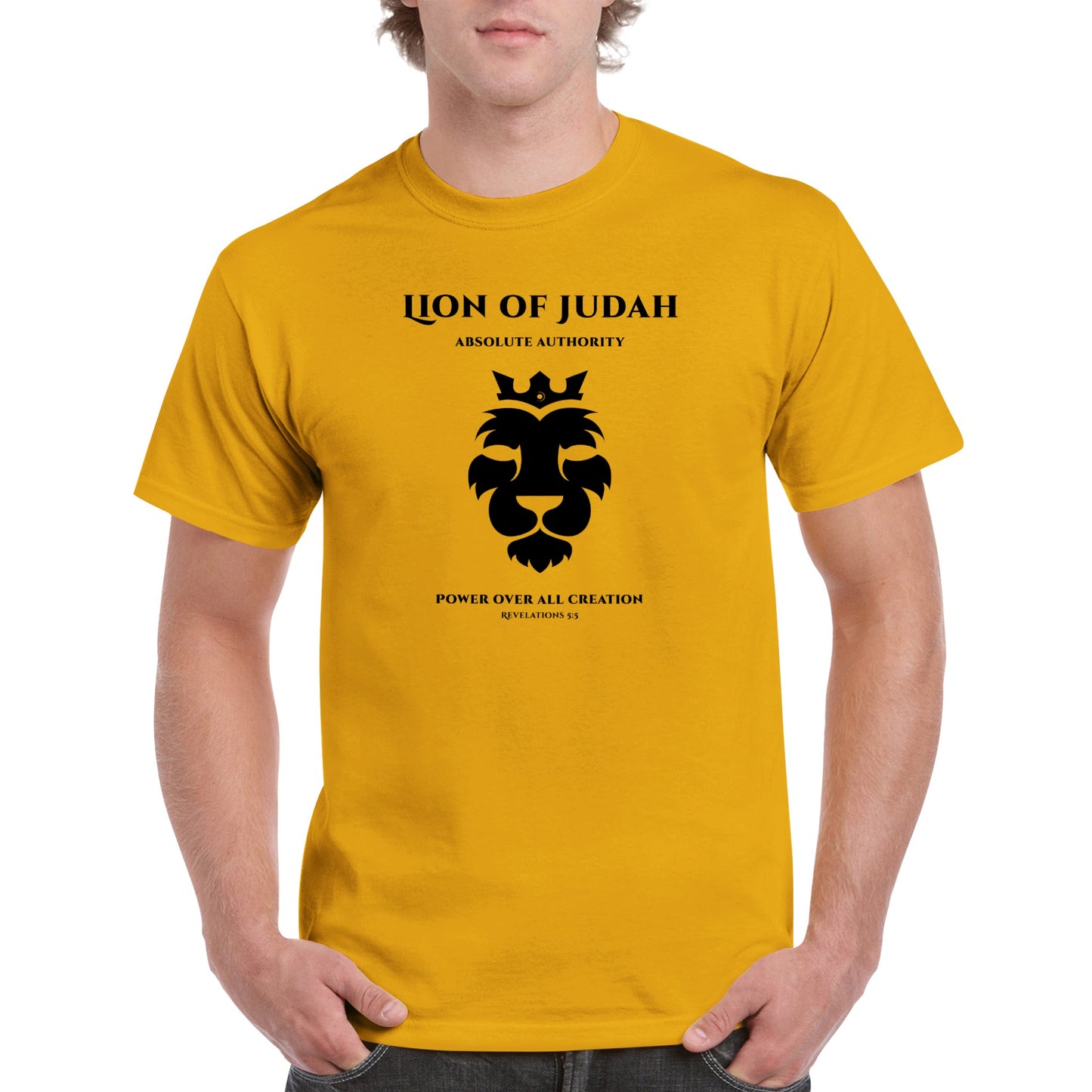 Lion of Judah, Heavyweight Unisex Crewneck T-shirt