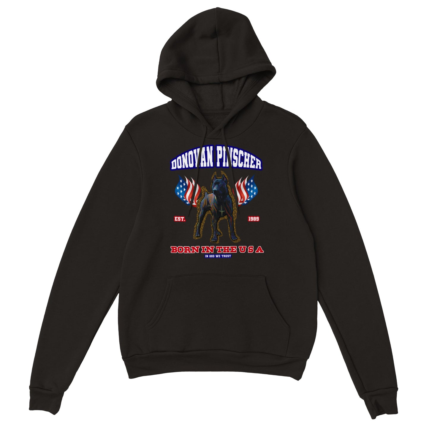 Donovan Pinscher UDPCA K-9, Classic Unisex Pullover Hoodie