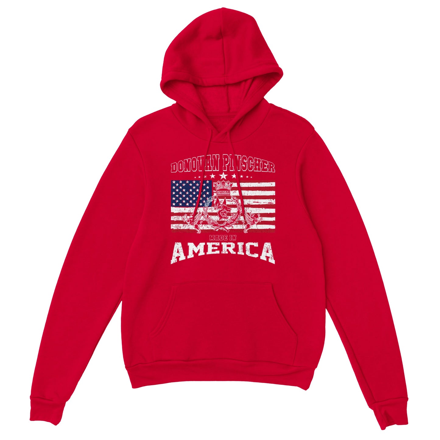 Donovan Pinscher American Made Classic Crest, Classic Unisex Pullover Hoodie