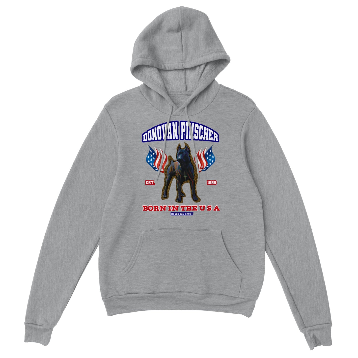 Donovan Pinscher UDPCA K-9, Classic Unisex Pullover Hoodie