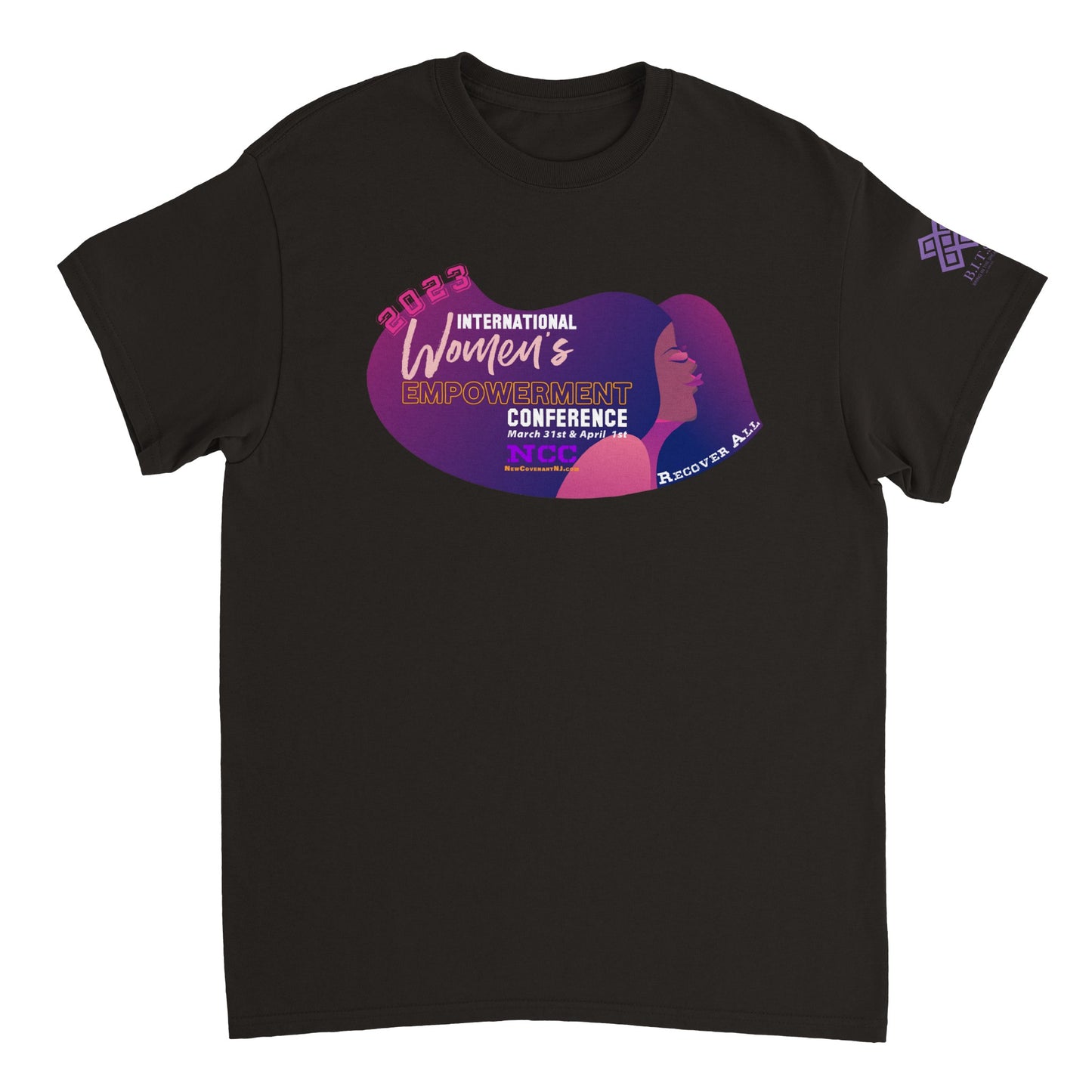 NCC 2023 Women's Conference Hair, Heavyweight Unisex Crewneck T-shirt