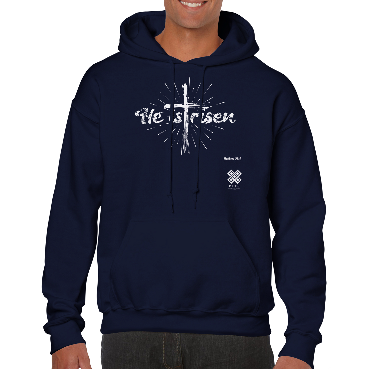 HE IS Risen, Classic Unisex Pullover Hoodie