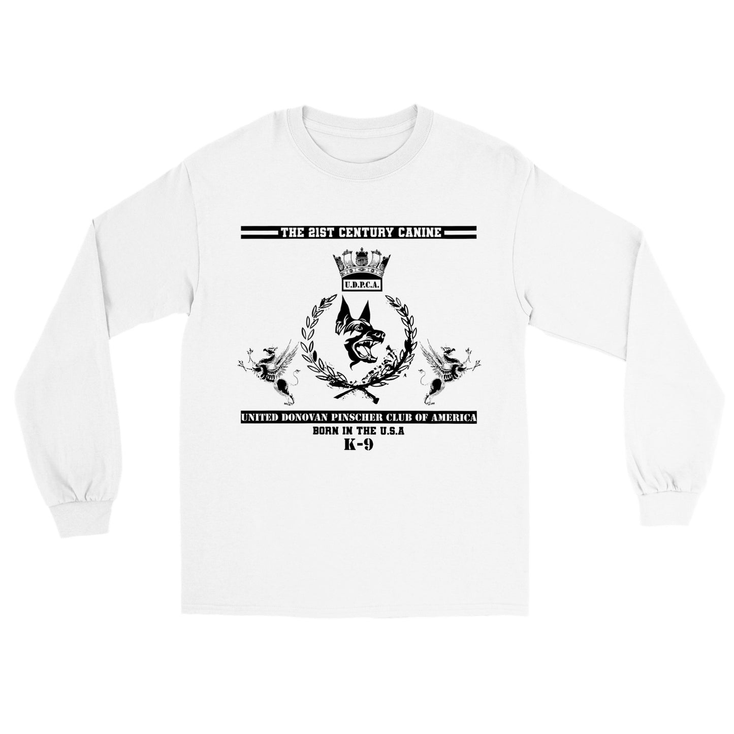 Original Donovan Pinscher Classic Logo, Classic Unisex Longsleeve T-shirt