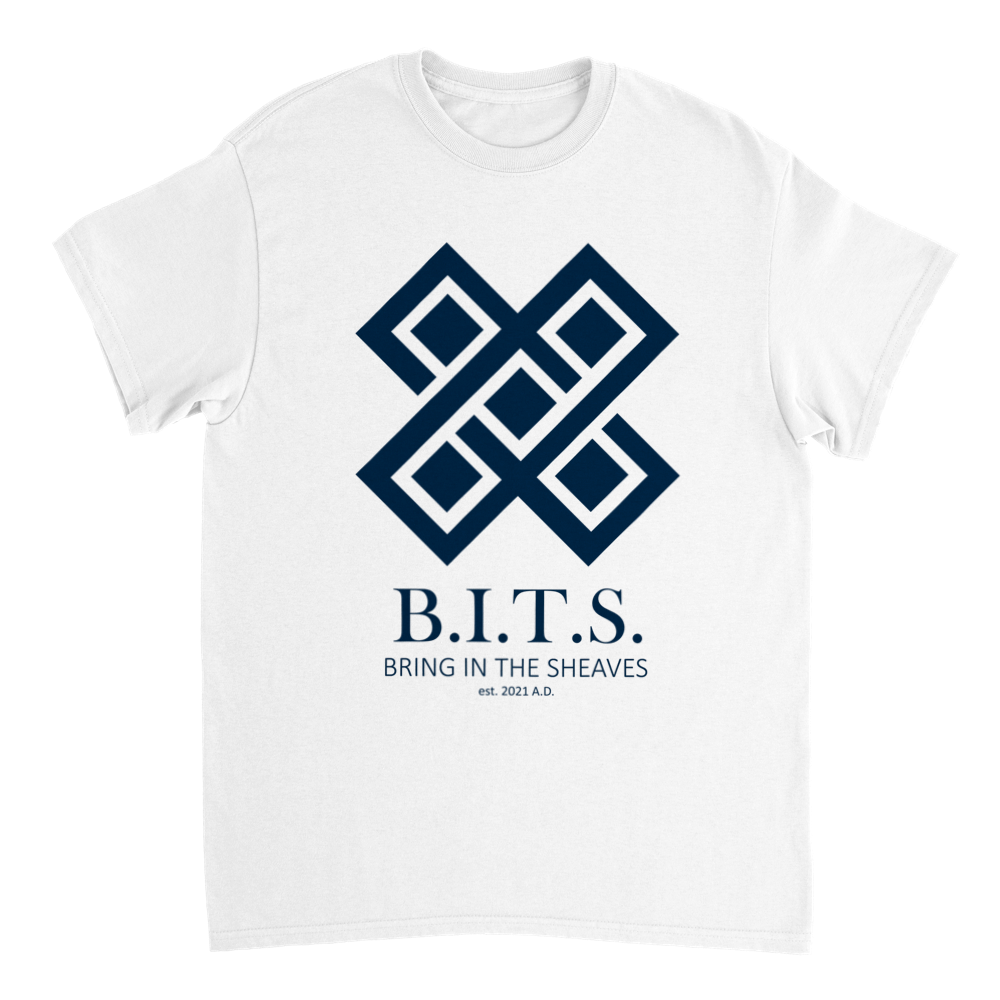 B.I.T.S. Logo, Heavyweight Unisex Crewneck T-shirt