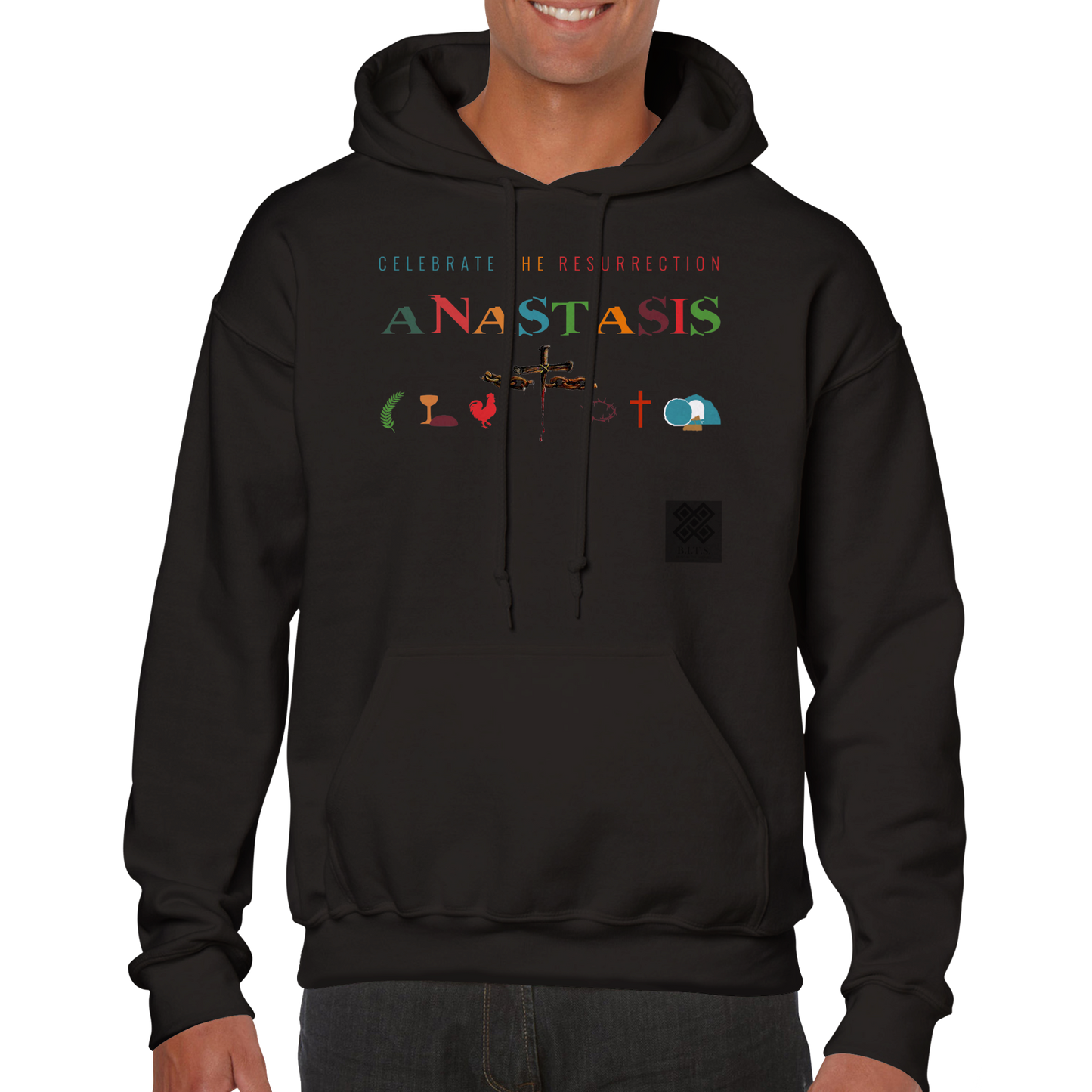 Anastasis Celebrate the Resurrection, Classic Unisex Pullover Hoodie
