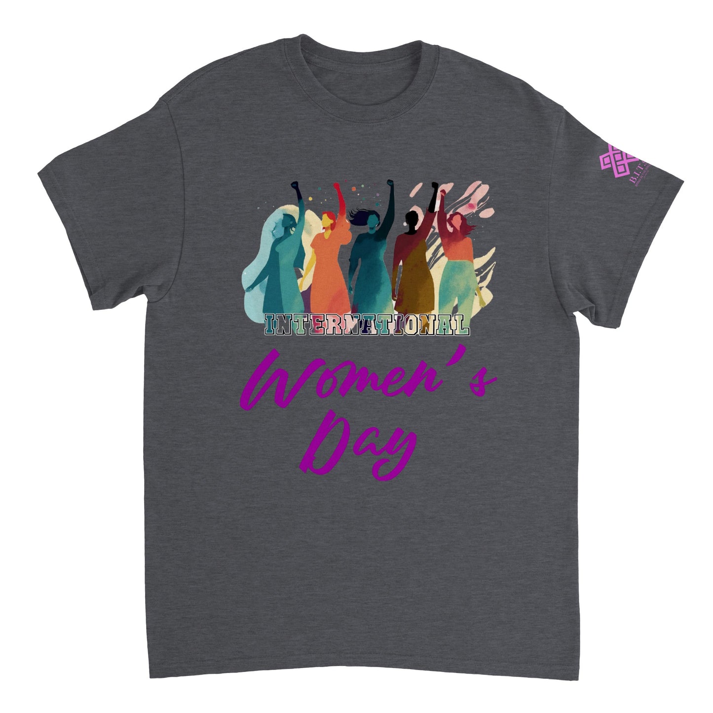 International Women's Day, Heavyweight Unisex Crewneck T-shirt