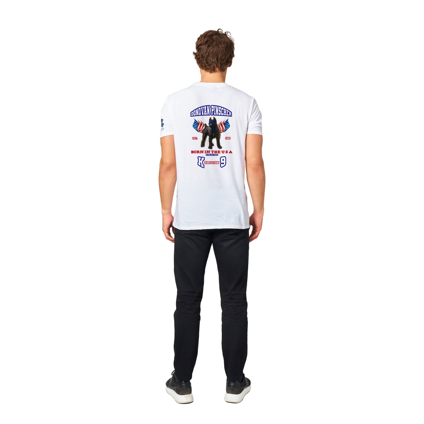Donovan Pinscher UDPCA K-9, Classic Unisex Crewneck T-shirt