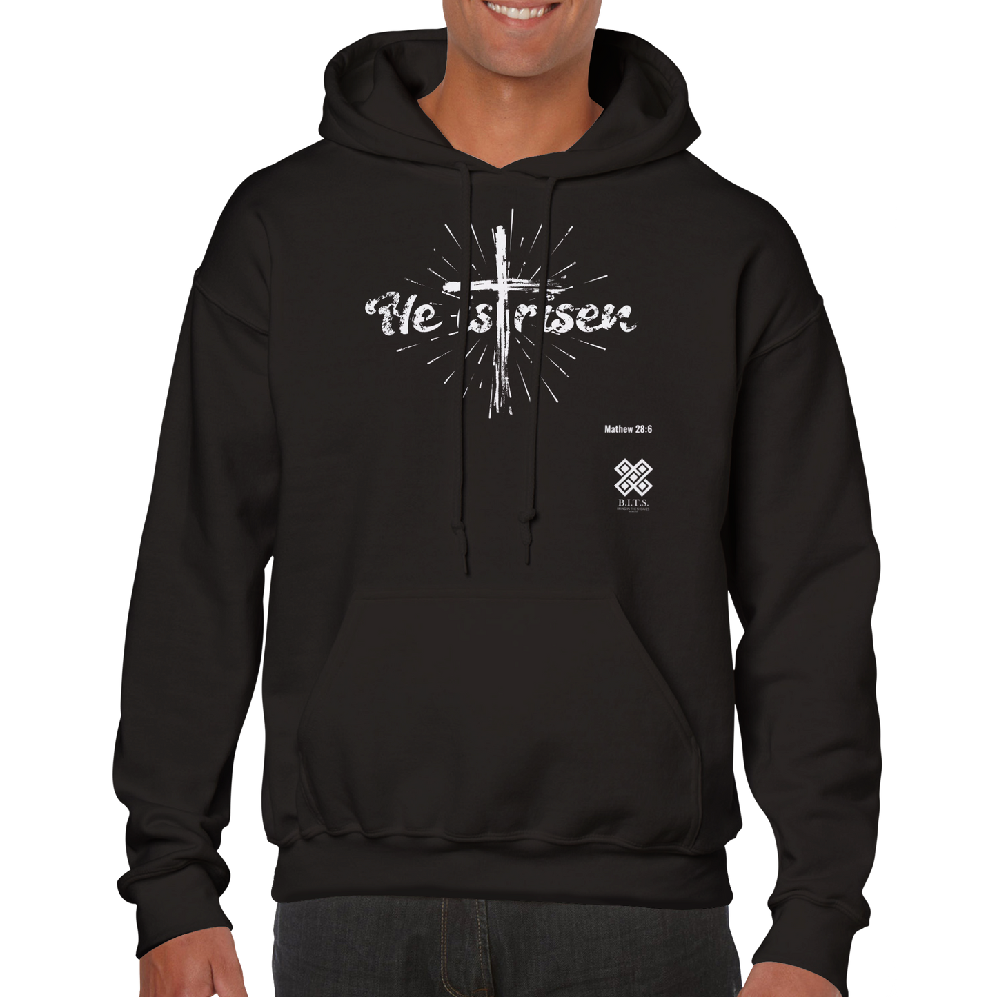 HE IS Risen, Classic Unisex Pullover Hoodie