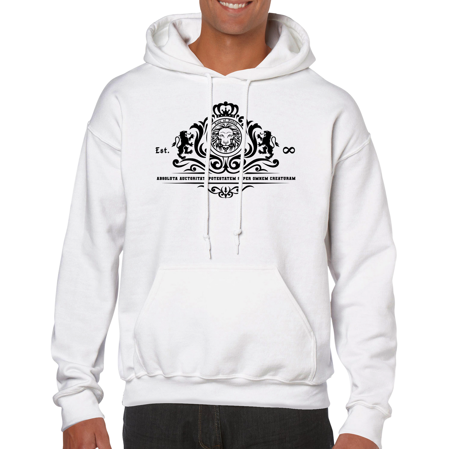 Lion of Judah Stylized, Classic Unisex Pullover Hoodie