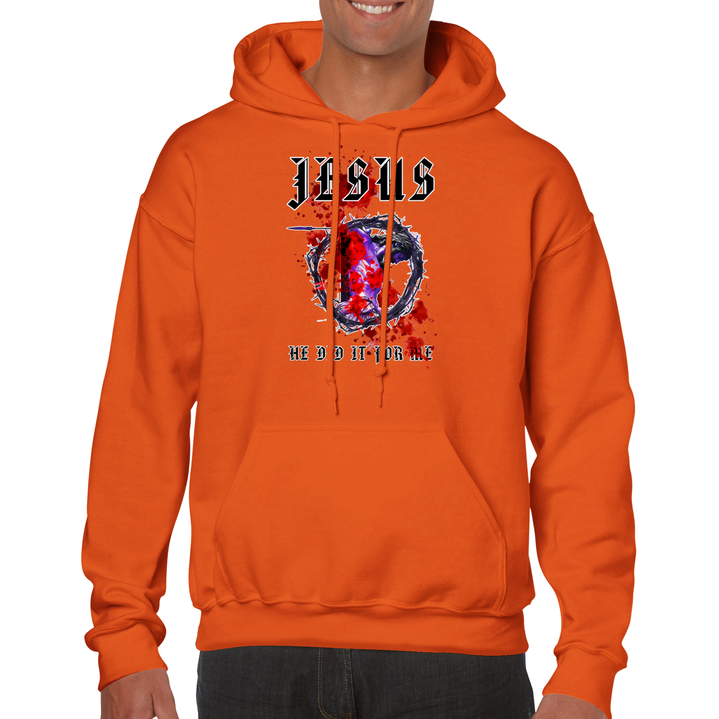 JESUS Did IT For Me, Classic Unisex Pullover Hoodie