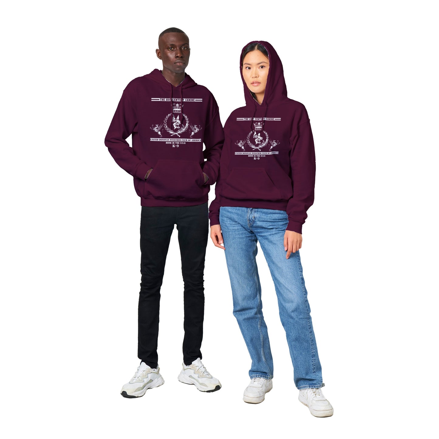 Original Donovan Pinscher Classic Logo, Classic Unisex Pullover Hoodie