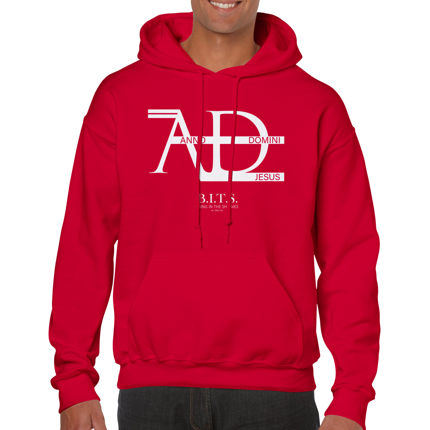 Anno Domini Jesus, Classic Unisex Pullover Hoodie