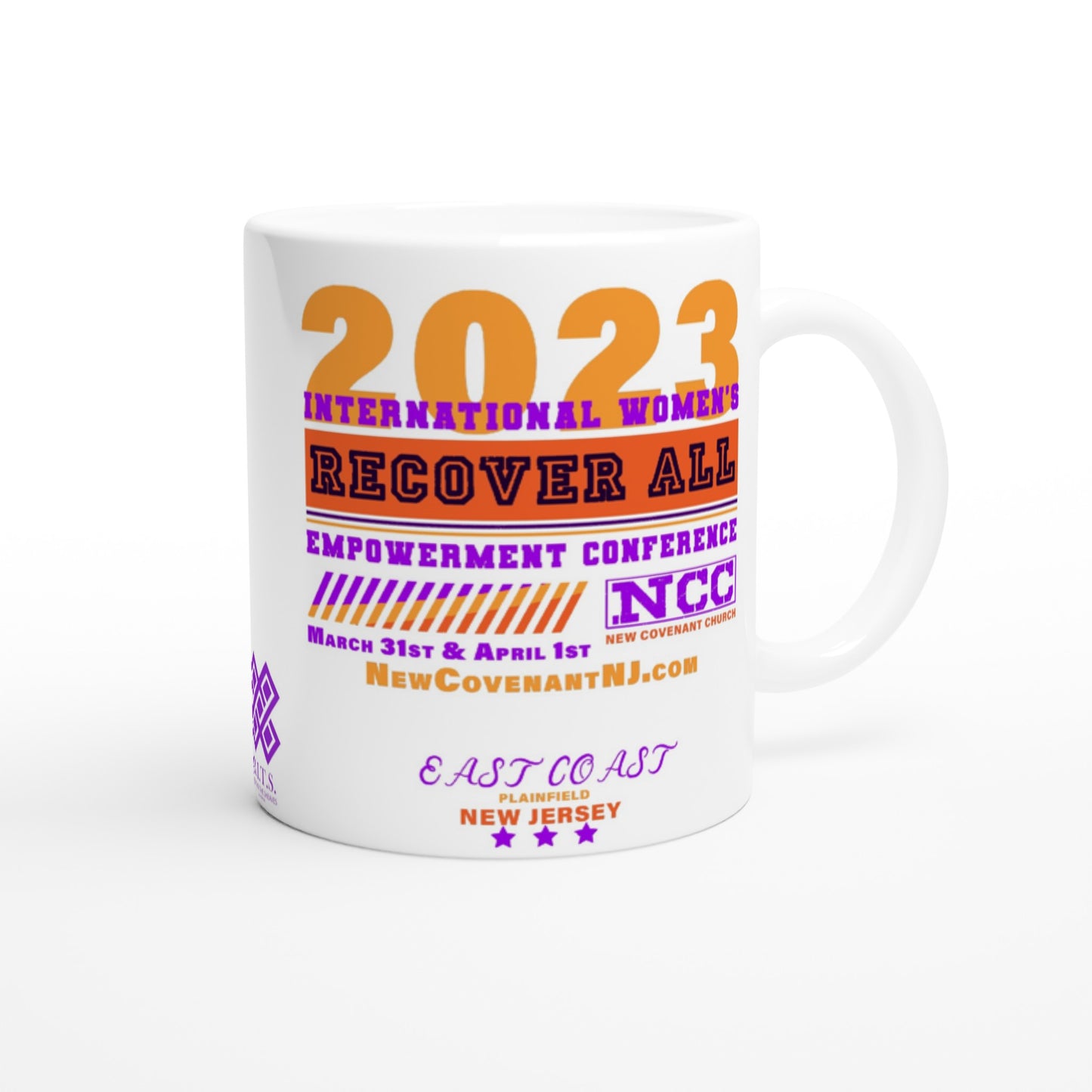 NCC International Women's Empowerment Conference, White 11oz Ceramic Mug