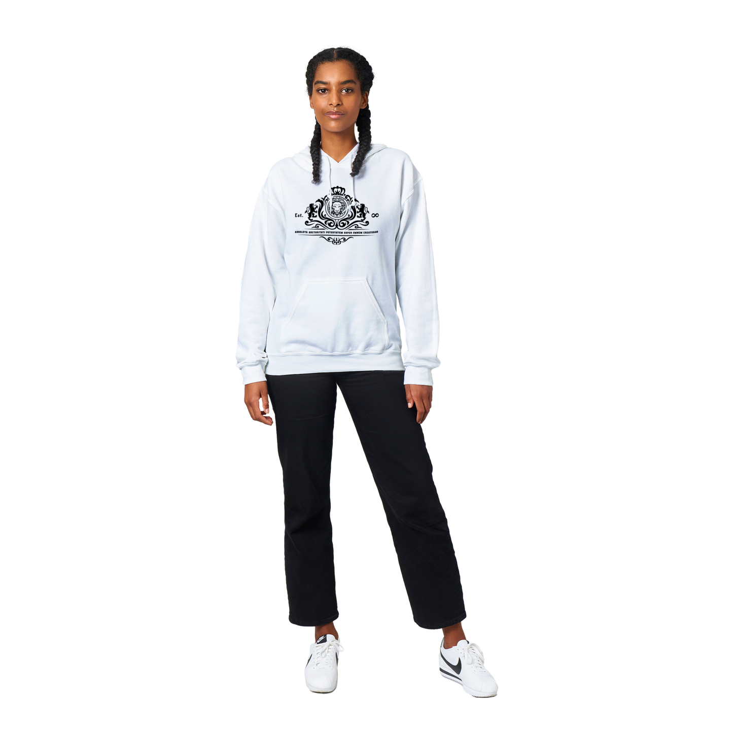 Lion of Judah Stylized, Classic Unisex Pullover Hoodie