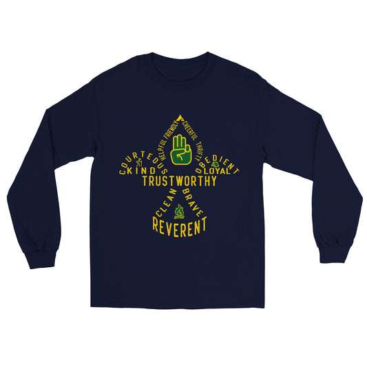 Troop 125 Scout Code v1a - Classic Unisex Longsleeve T-shirt