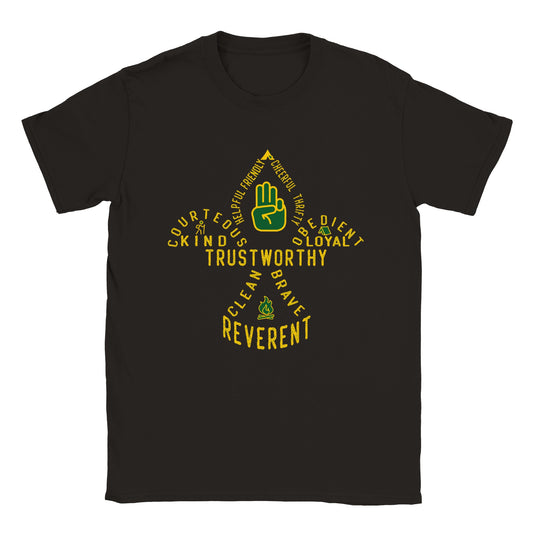 Troop 125 Scout Code v1a- Classic Unisex Crewneck T-shirt