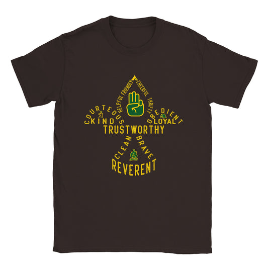Troop 125 Scout Code v1Original- Classic Unisex Crewneck T-shirt