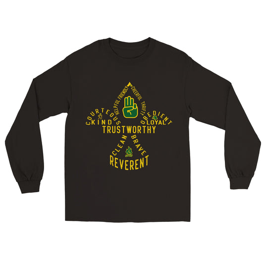 Troop 125 Scout Code v1Original - Classic Unisex Longsleeve T-shirt - Classic Unisex Longsleeve T-shirt