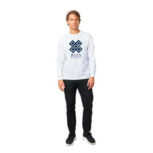 B.I.T.S. Logo, Heavyweight Unisex Crewneck T-shirt