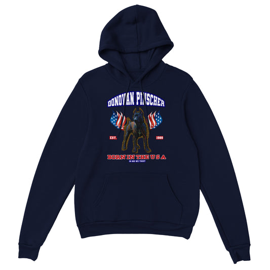 Donovan Pinscher UDPCA K-9, Classic Unisex Pullover Hoodie
