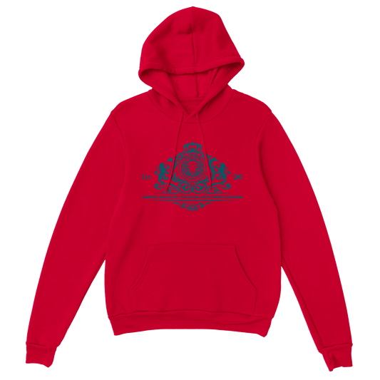 Lion of Judah Stylized CRYSTAL TEAL EDITION, Classic Unisex Pullover Hoodie