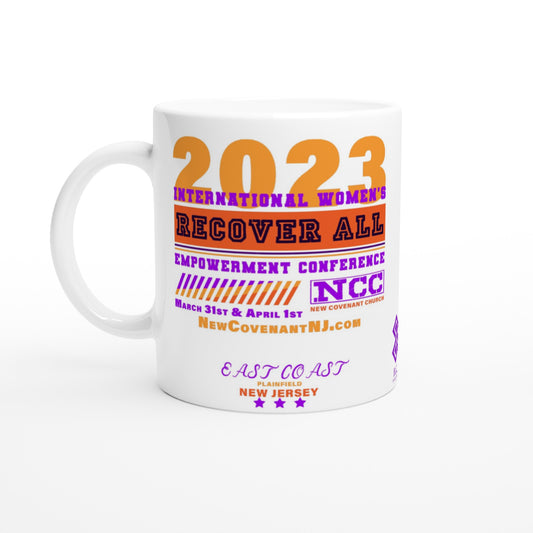 NCC International Women's Empowerment Conference, White 11oz Ceramic Mug