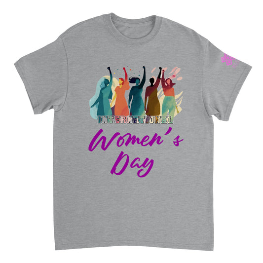 International Women's Day, Heavyweight Unisex Crewneck T-shirt