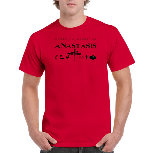 Anastasis Celebrate the Resurrection, Heavyweight Unisex Crewneck T-shirt