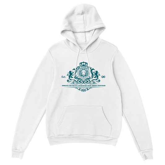 Lion of Judah Stylized CRYSTAL TEAL EDITION, Classic Unisex Pullover Hoodie