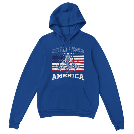 Donovan Pinscher American Made Classic Crest, Classic Unisex Pullover Hoodie