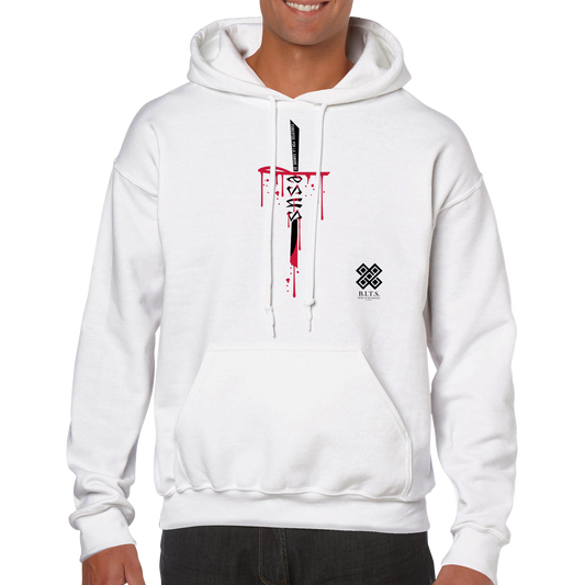 Cubierto Por La Sangre De Cristo, Sudadera con Capucha Clasica - Unisexo