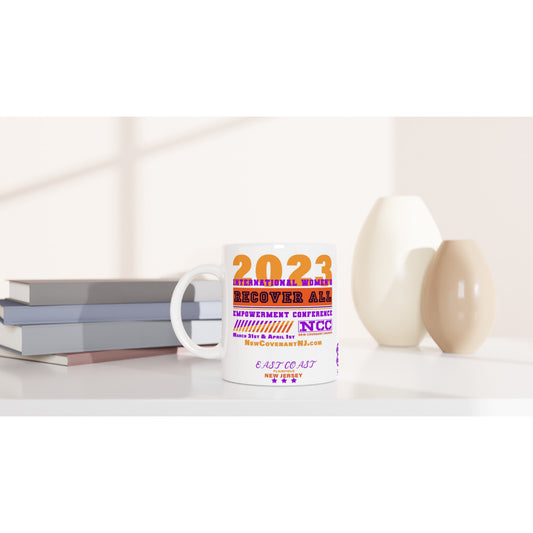 NCC International Women's Empowerment Conference, White 11oz Ceramic Mug