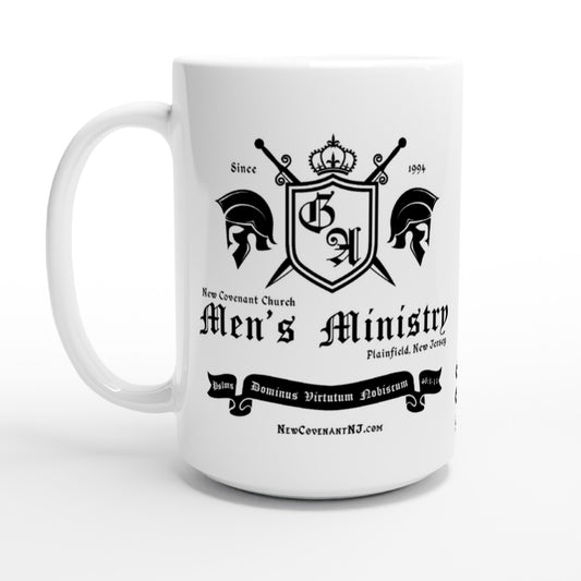 NCC Men's Ministry, White 15oz Ceramic Mug