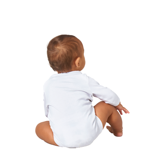 B.I.T.S. Logo, Classic Baby Long Sleeve Onesies