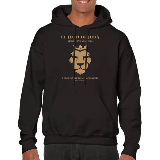 Leon De Juda, Sudadera con Capucha Clasica - Unisexo
