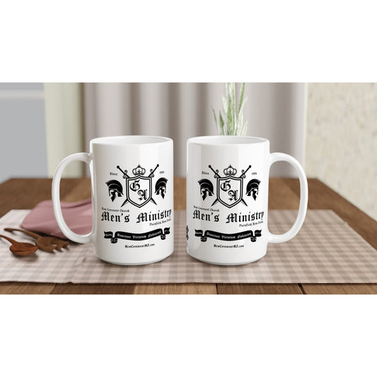 NCC Men's Ministry, White 15oz Ceramic Mug