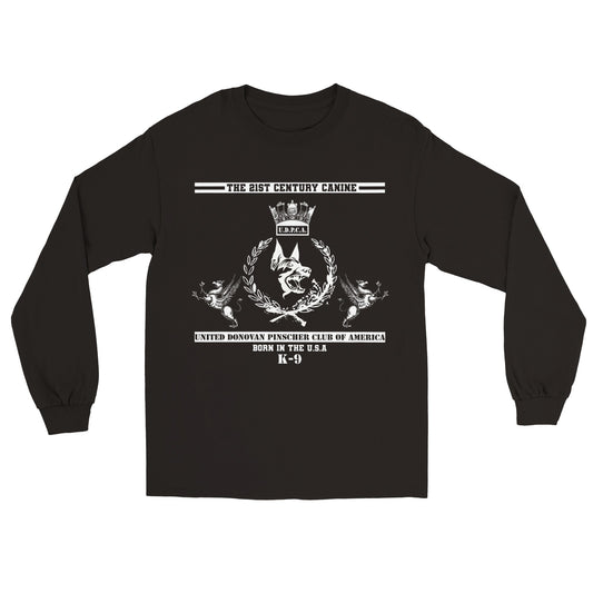 Original Donovan Pinscher Classic Logo, Classic Unisex Longsleeve T-shirt
