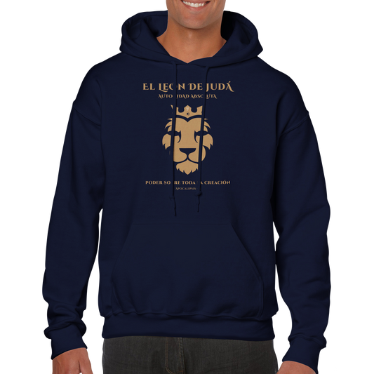 Leon De Juda, Sudadera con Capucha Clasica - Unisexo