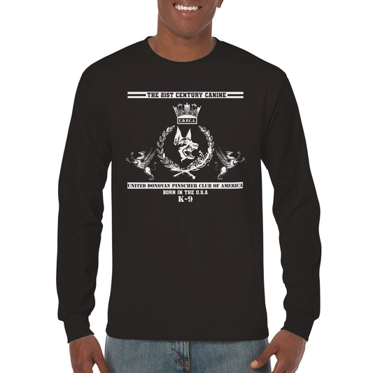 Original Donovan Pinscher Classic Logo, Classic Unisex Longsleeve T-shirt